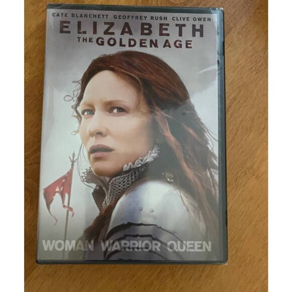 ELIZABETH THE GOLDEN AGE DVD MOVIE DISC WOMAN WARRIOR QUEEN 2007 NEW SEALED - Picture 1 of 2